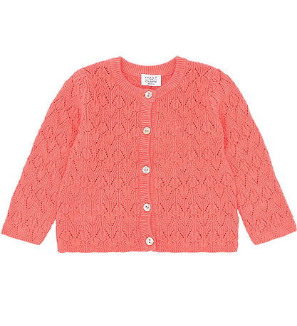 Hust and Claire Cardigan - Strik - Cilja - Wild Coral Hust and Claire Cardigan - Strik - Cilja - Wild Coral