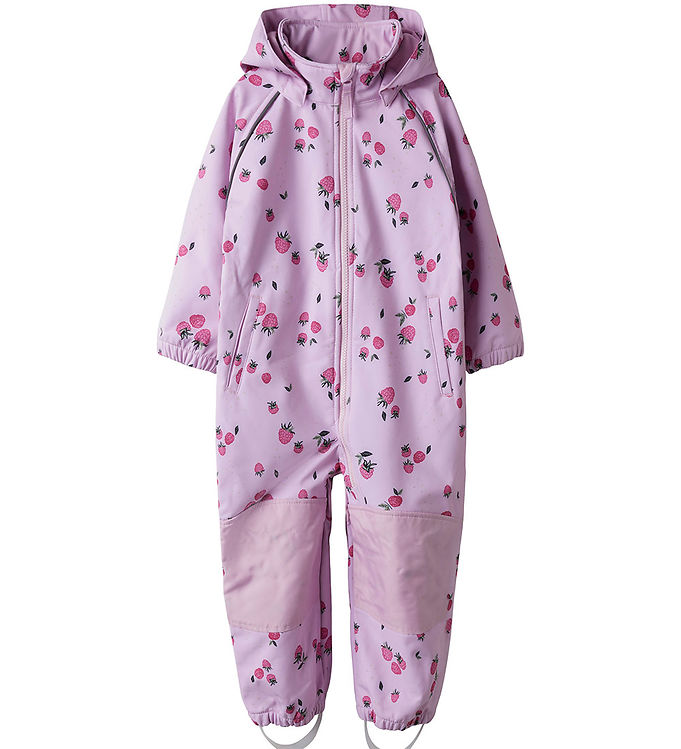 Name It NmfAlfa08 Softshelldragt m. Fleece Noos - Winsome Or