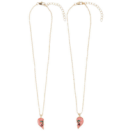 Konges Sløjd Halskæde - 2-pak - Venindehalskæde - Cherry