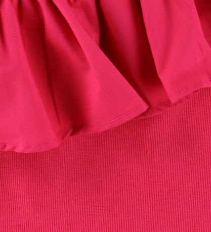 Molo Top - Rib - Rebecca - Bright Rose Molo Top - Rib - Rebecca - Bright Rose