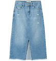 Name It Nederdel - Noos - NkfKat - Light Blue Denim Name It Nederdel - Noos - NkfKat - Light Blue Denim