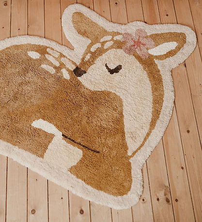 Little Dutch Rug - 103x110 cm - Beige w. Deer