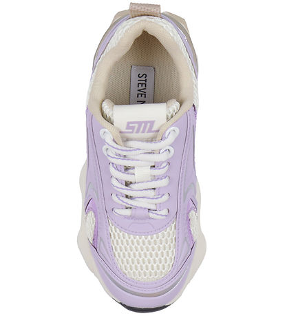 Steve Madden Sko - Jspeedster - White/Lavender Steve Madden Sko - Jspeedster - White/Lavender