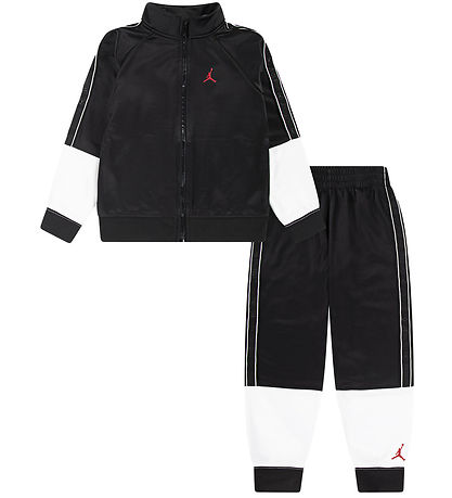Jordan Træningssæt - Cardigan/Bukser - Sort