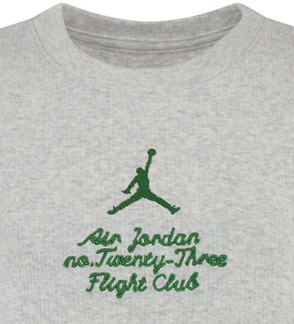 Jordan T-shirt - Rib - Light Gray Heather