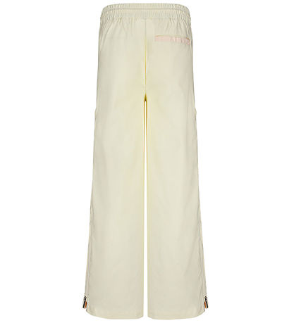 Jordan Trousers - Coconut Milk w. Logo Print
