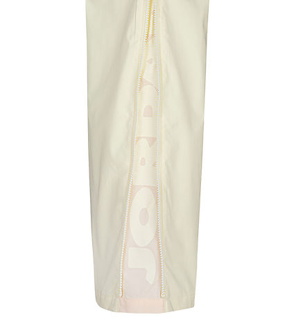 Jordan Trousers - Coconut Milk w. Logo Print
