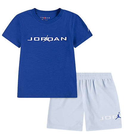 Jordan Shortssæt - Shorts/T-shirt - Hydrogen Blue Jordan Shortssæt - Shorts/T-shirt - Hydrogen Blue