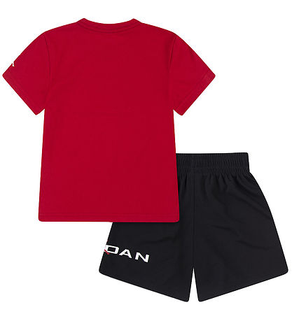Jordan Shorts Set - Shorts/T-shirt - Black/Red