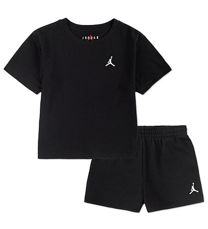 Jordan Shortssæt - Shorts/T-shirt - Sort Jordan Shortssæt - Shorts/T-shirt - Sort