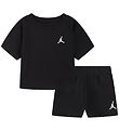 Jordan Shortssæt - Shorts/T-shirt - Sort Jordan Shortssæt - Shorts/T-shirt - Sort