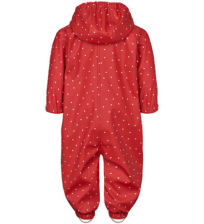 MarMar Rainsuit - PU - Orion - Red Dew Dot