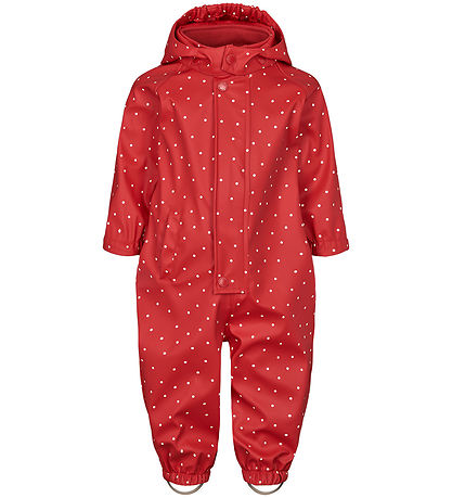 MarMar Rainsuit - PU - Orion - Red Dew Dot