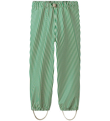 MarMar Regnbukser - PU - Olaf - Green Stripes MarMar Regnbukser - PU - Olaf - Green Stripes