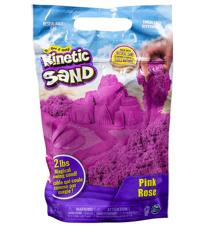 Kinetic Sand Strandsand - 907 gram - Pink/Rosa Kinetic Sand Strandsand - 907 gram - Pink/Rosa