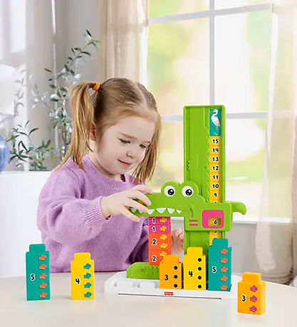 Fisher Price Motorikspielzeug - Addieren Alligator
