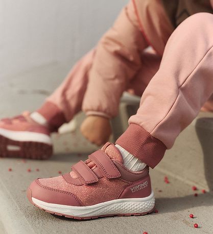 Viking Sko - Bouncy Glitter WP 2V - Pink