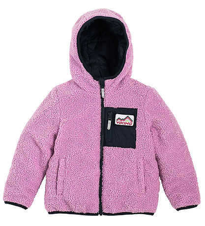 Viking Fleece Jacket - Reversible - Playtime - Lavender Viking Fleece Jacket - Reversible - Playtime - Lavender