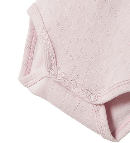Name It Body l/æ - NbfDagnes - Light Lilac m. Hulmønster Name It Body l/æ - NbfDagnes - Light Lilac m. Hulmønster