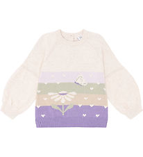 Hust and Claire Bluse - Strik - Pippa - Whisper Melange Hust and Claire Bluse - Strik - Pippa - Whisper Melange