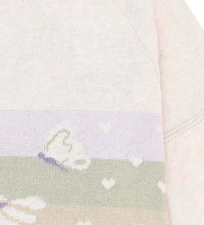 Hust and Claire Bluse - Strik - Pippa - Whisper Melange