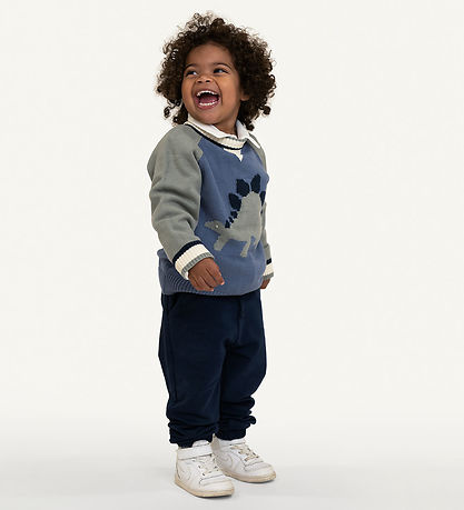 Hust and Claire Bluse - Strik - Pelle - Seagrass Hust and Claire Bluse - Strik - Pelle - Seagrass