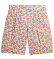 Polo Ralph Lauren Shorts - Hør - Multifarvet m. Blomster Polo Ralph Lauren Shorts - Hør - Multifarvet m. Blomster