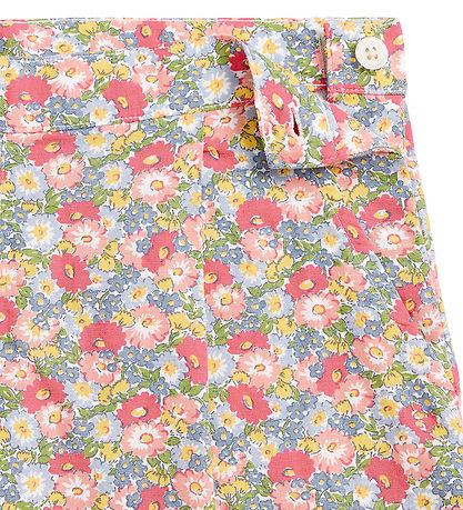 Polo Ralph Lauren Shorts - Hør - Multifarvet m. Blomster Polo Ralph Lauren Shorts - Hør - Multifarvet m. Blomster