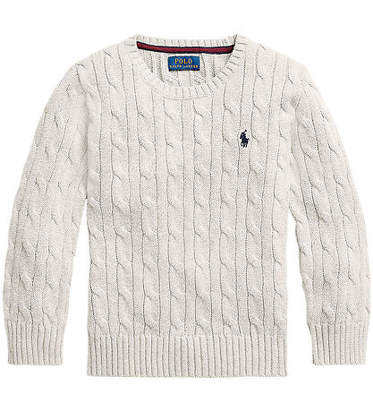 Polo Ralph Lauren Bluse - Strik - Hvid