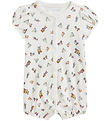 Polo Ralph Lauren Sommerdragt - Hvid m. Sommerprint
