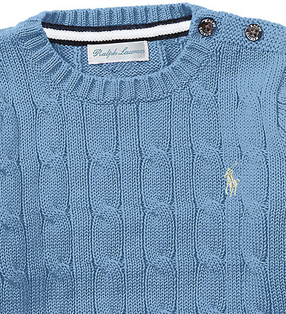 Polo Ralph Lauren Bluse - Strik - Blå