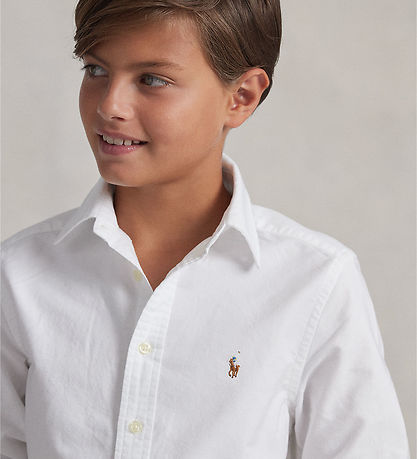 Polo Ralph Lauren Skjorte - Hvid Polo Ralph Lauren Skjorte - Hvid