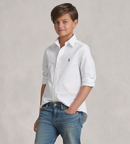 Polo Ralph Lauren Skjorte - Hør - Hvid