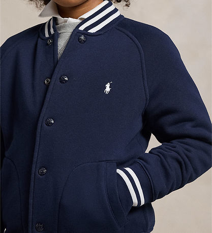 Polo Ralph Lauren Bomberjakke - Navy/Hvid