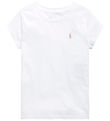 Polo Ralph Lauren T-shirt - Hvid Polo Ralph Lauren T-shirt - Hvid