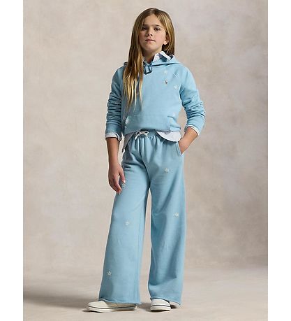 Polo Ralph Lauren Sweatpants - Blå m. Broderier