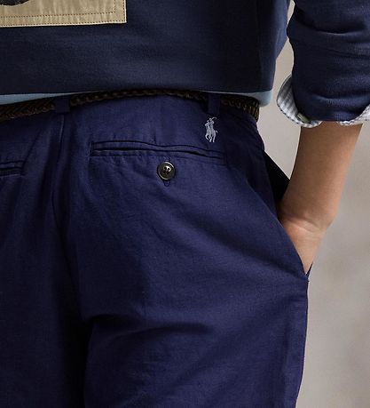 Polo Ralph Lauren Shorts - Hør - Preppy - Navy Polo Ralph Lauren Shorts - Hør - Preppy - Navy