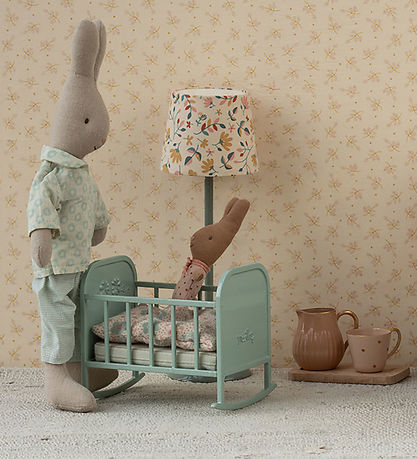 Maileg Minature Vugge - My - Mintblå