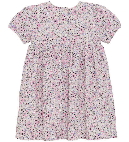 Creamie Kjole - Buttercream m. Blomster