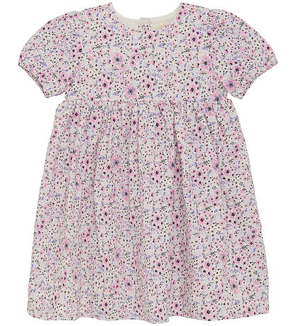 Creamie Kjole - Buttercream m. Blomster Creamie Kjole - Buttercream m. Blomster