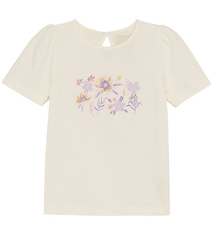 Creanie T-shirt - Orchid Petal m. Blomster Creanie T-shirt - Orchid Petal m. Blomster
