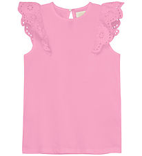 Creamie Top - Lace - Rosebloom m. Hulmønster Creamie Top - Lace - Rosebloom m. Hulmønster