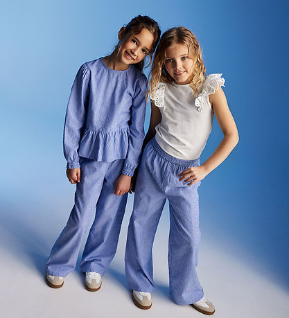 Creamie Top - Lace - Cloud m. Hulmønster Creamie Top - Lace - Cloud m. Hulmønster