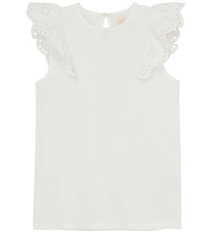 Creamie Top - Lace - Cloud m. Hulmønster Creamie Top - Lace - Cloud m. Hulmønster