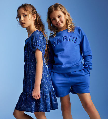 Creamie Sweatshirt - Dazzling Blue m. Print