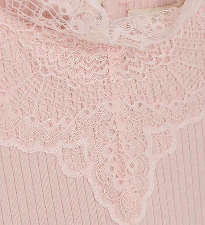 Creamie T-shirt - Rib - Lotus m. Blonder Creamie T-shirt - Rib - Lotus m. Blonder