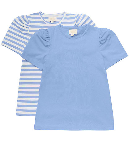 Creamie T-shirt - 2-pak - Forever Blue Creamie T-shirt - 2-pak - Forever Blue