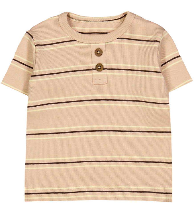 VACVAC T-shirt - Carly - Rib - French Frappé Stripes