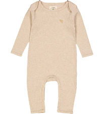 VACVAC Heldragt - Rib - Carlet - Light latte melange VACVAC Heldragt - Rib - Carlet - Light latte melange