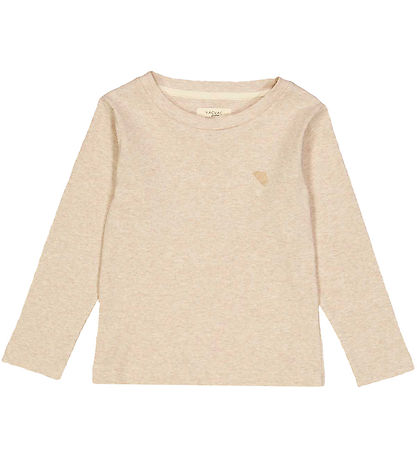 VACVAC Bluse - Rib - Carlet - Light latte melange VACVAC Bluse - Rib - Carlet - Light latte melange